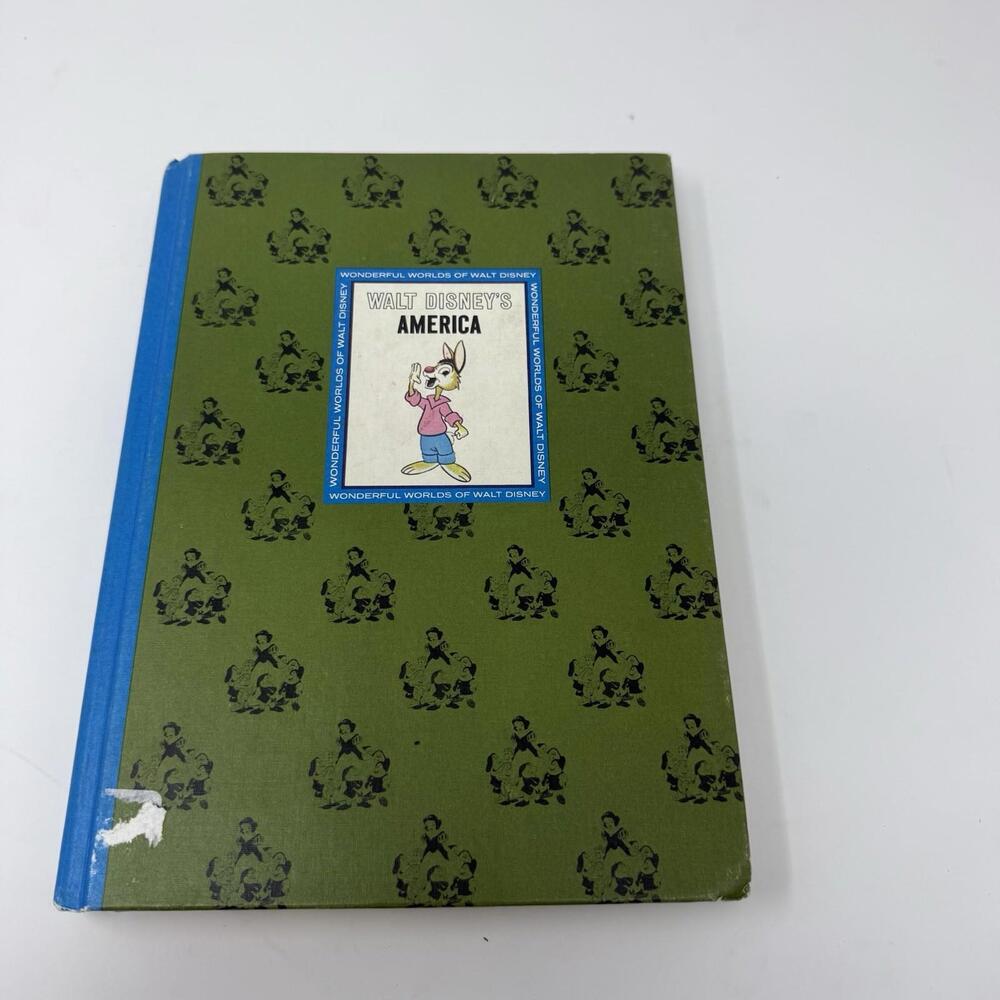 Vintage Walt Disney's "AMERICA" Book